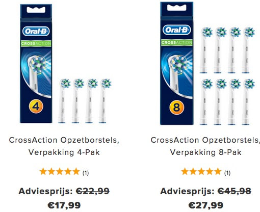 OralB | 4% + €140 shoptegoed cadeau vriendenvan.deals