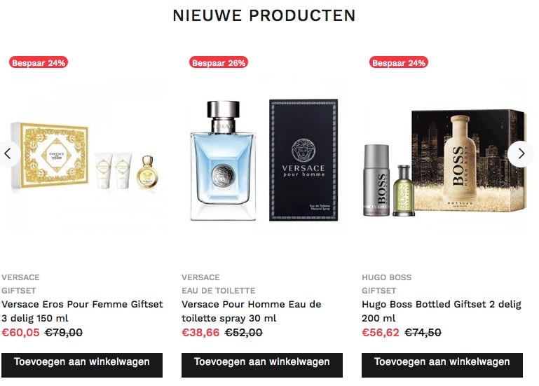 jukbeen Interpersoonlijk Riskeren Kortingscode Parfumerieshop | 7% + €140 shoptegoed cadeau -  vriendenvan.deals